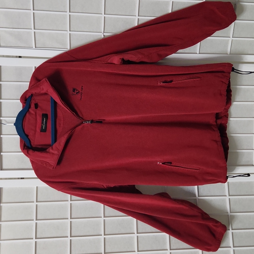 Greg Norman Mens Red Pullover Sweater Size Large